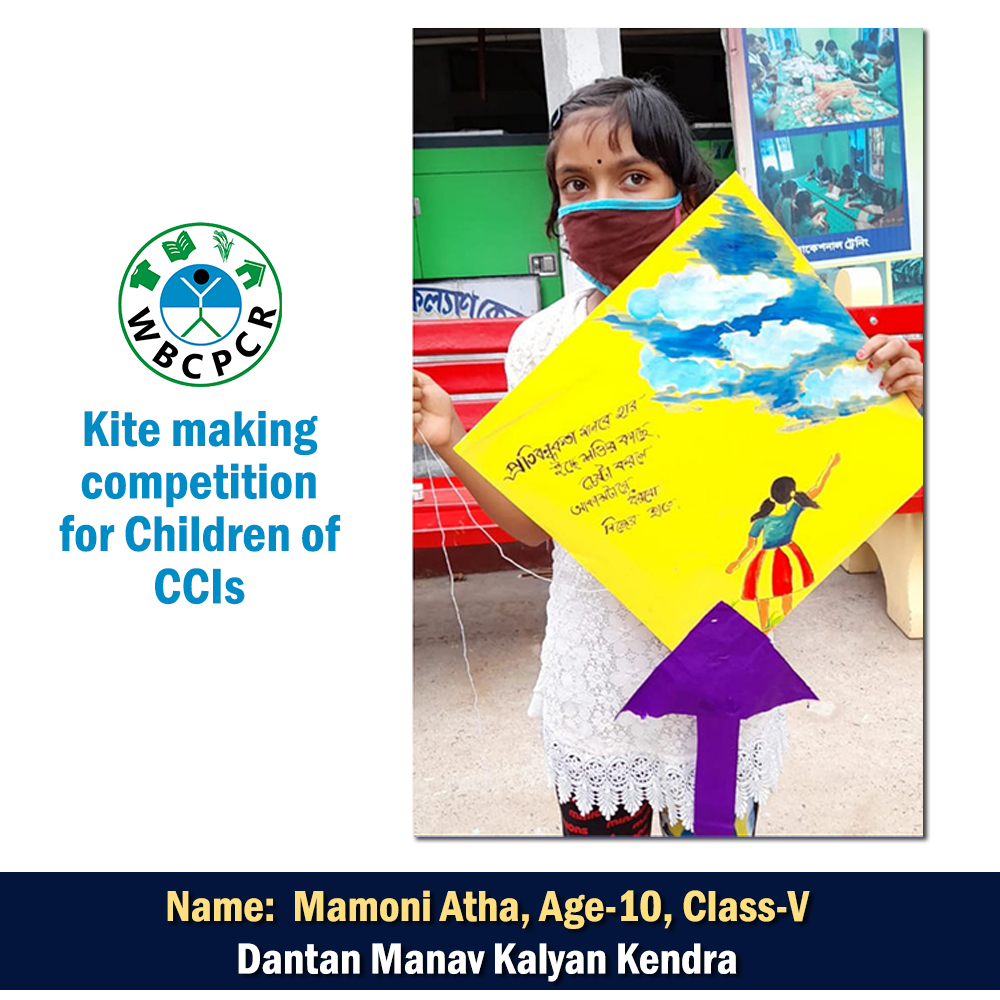 Kite making competition for Children of CCIs